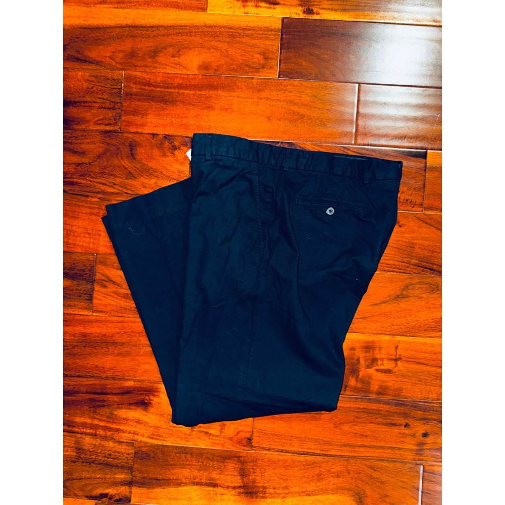 Austin Reed Chinos Mens 36x28 Navy Blue Excellent 917 Cotton Straight Leg Pants